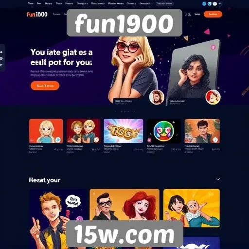 novidades no design do site fun1900