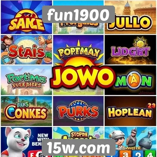 Análise de jogos populares no site fun1900