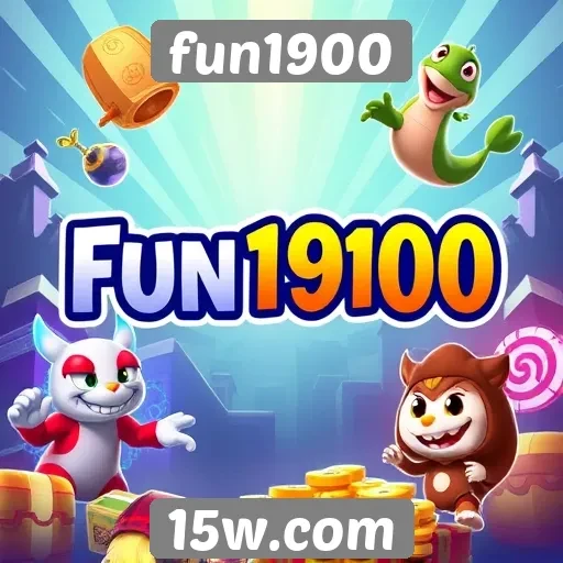 Variedade de jogos oferecidos na Fun1900